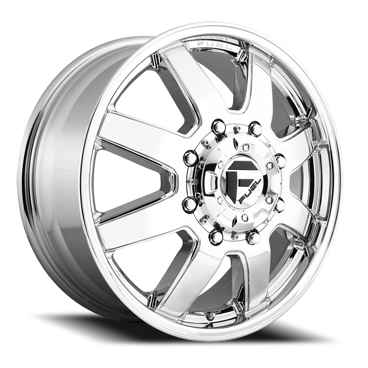 Dually Wheels 17X6.5 Maverick Dually D536 8 On 210 Chrome 154.3 Bore 116 Offset 7 Spoke Front Dually Fuel Off Road Wheels