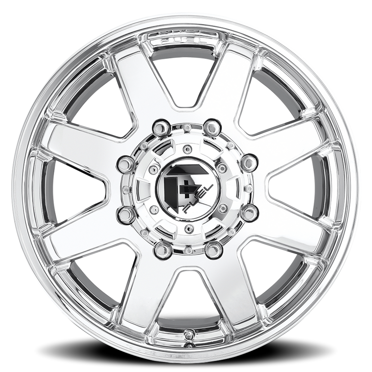 Dually Wheels 20X8.25 Maverick Dually D536 8 On 200 Chrome 142 Bore 122 Offset 7 Spoke Front Dually Fuel Off Road Wheels