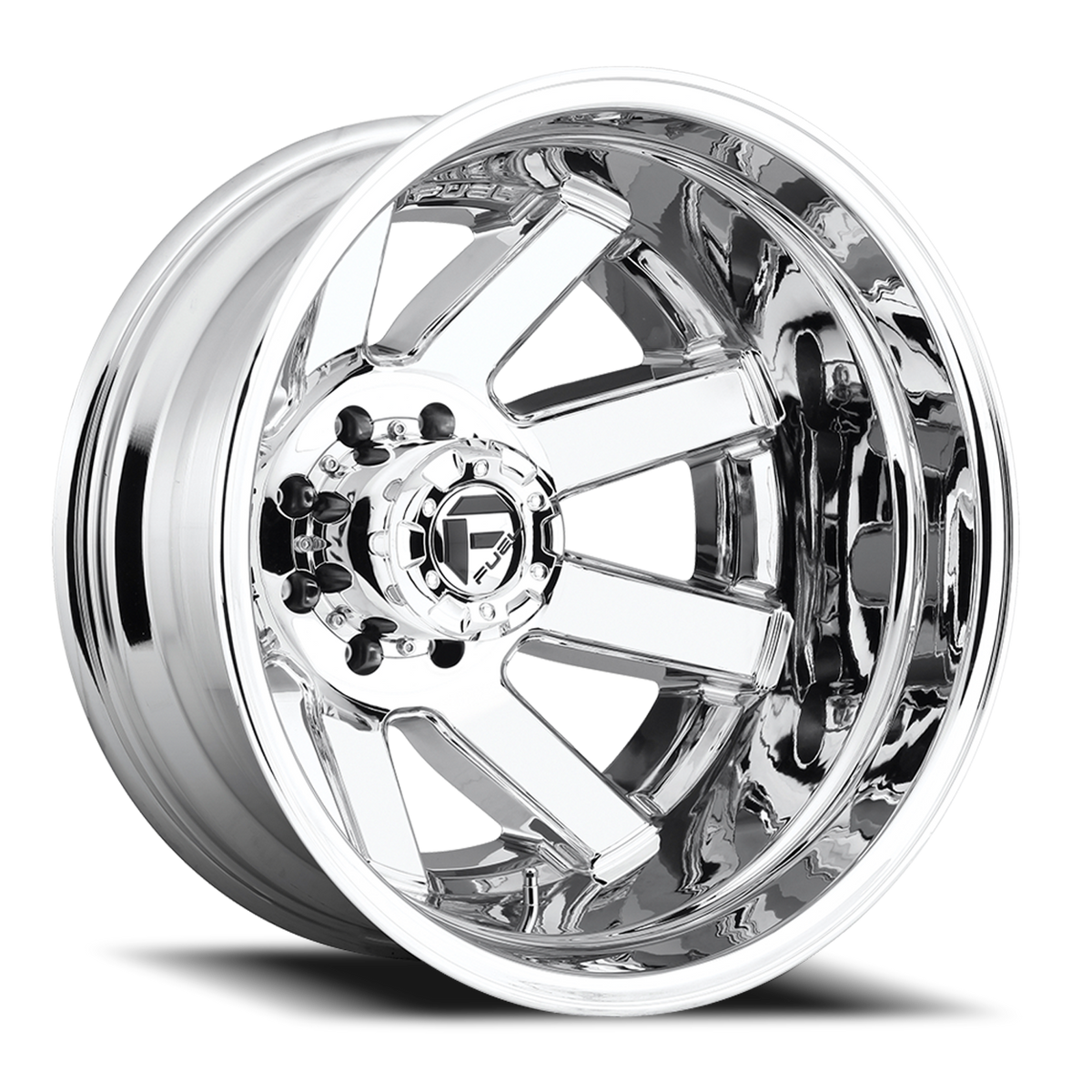 Dually Wheels 20X8.25 Maverick Dually D536 8 On 210 Chrome 154.3 Bore -221 Offset 7 Spoke Outer Dually Fuel Off Road Wheels