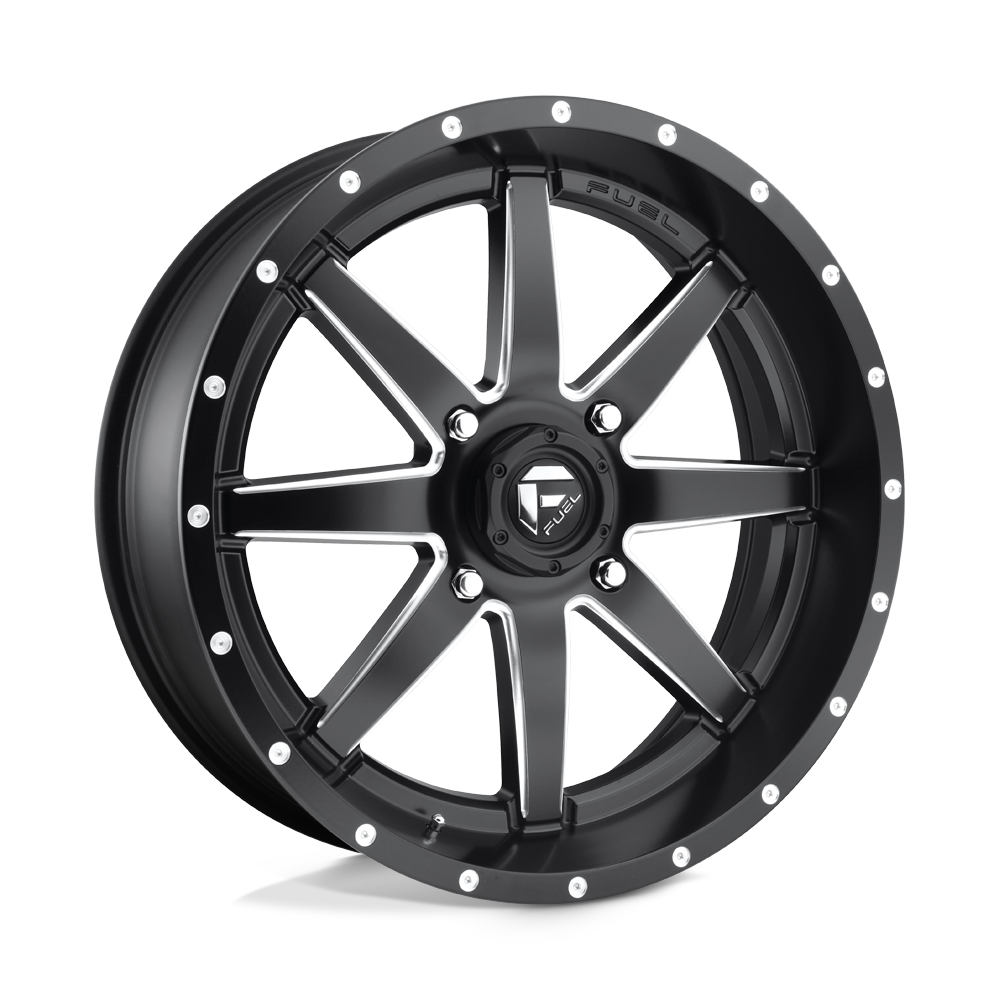 Fuel Off-Road D538 20X7 Matte Black Milled 4x156 +13mm