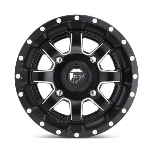 Fuel Off-Road D538 14X7 Matte Black Milled 4x110 +13mm
