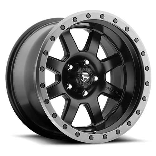 Aluminum Wheels 17X8.5 Trophy D551 6 On 139.7 Matte Black 108 Bore -6 Offset Fuel Off Road Wheels