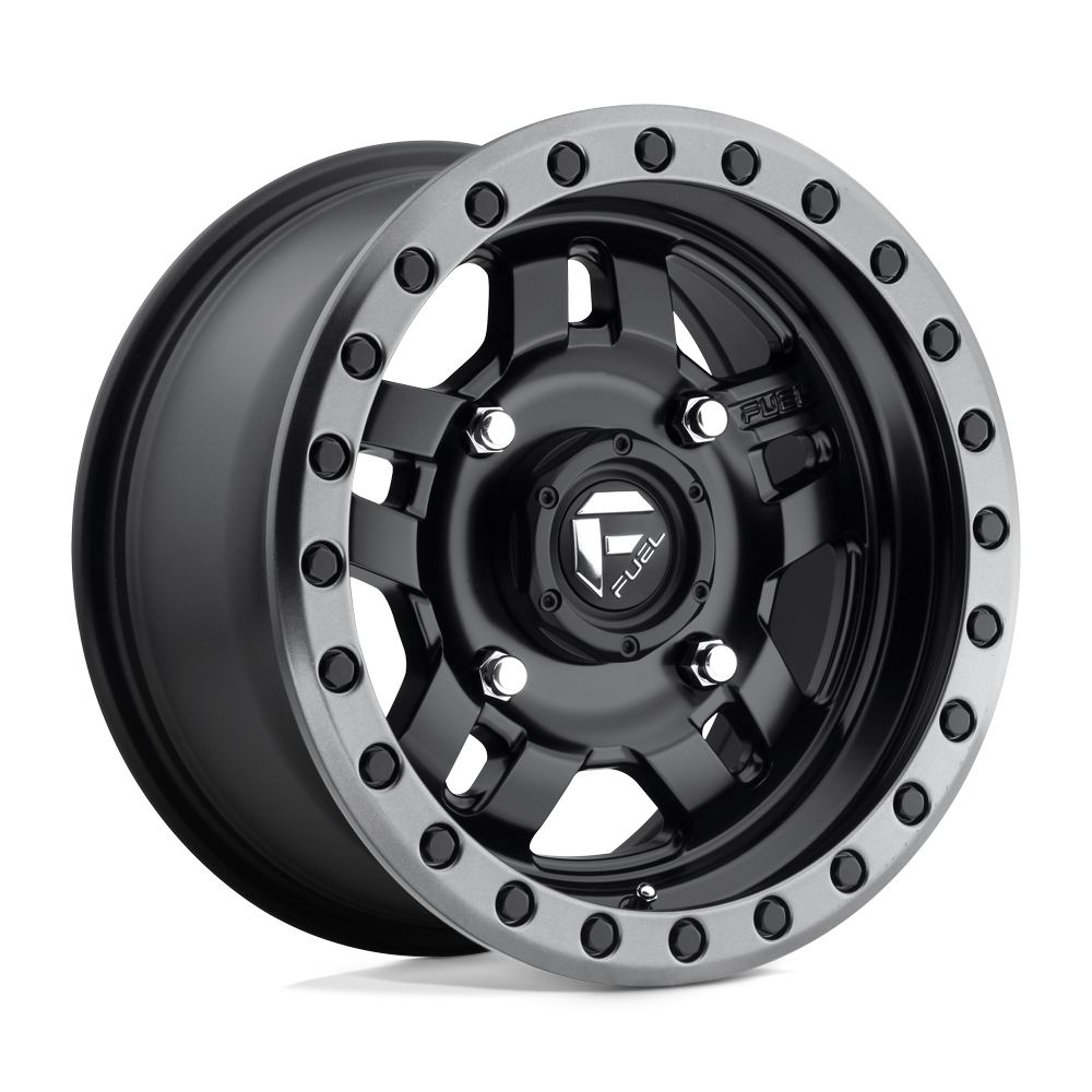 Fuel Off-Road D557 15X7 Matte Black Gunmetal Ring 4x156 +13mm