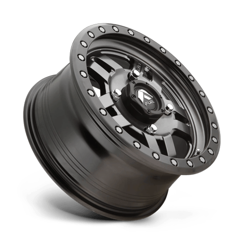 Fuel Off-Road D558 15X7 Matte Gunmetal Black Bead Ring 4x156 +38mm