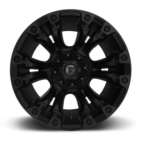 Aluminum Wheels 18X9 Vapor D560 8 On 170 Matte Black 125.1 Bore 1 Offset Fuel Off Road Wheels