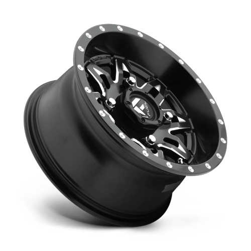 Fuel Off-Road Aluminum Wheels 14X7 Lethal Utv D567 Matte Black Milled