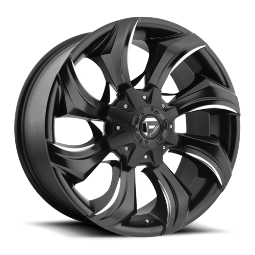 Fuel Off-Road Aluminum Wheels 20X9 Strykr D571 Gloss Black Milled