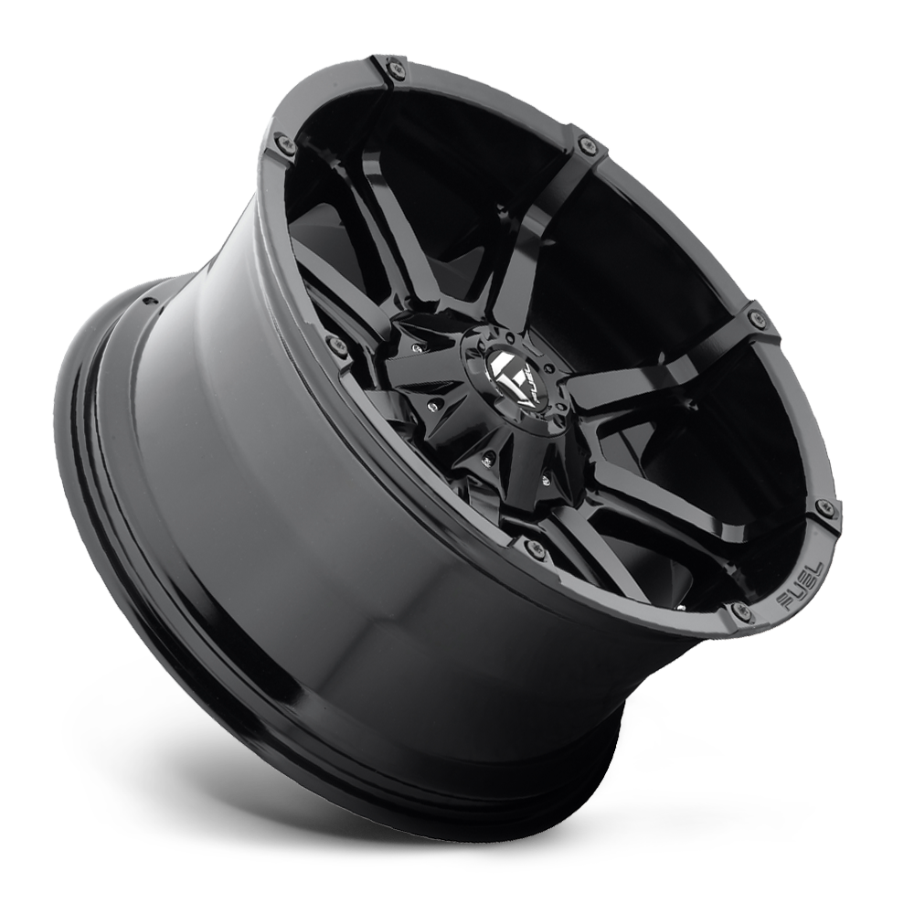 Aluminum Wheels 20X9 Coupler D575 8 On 180 Gloss Black 124.3 Bore 20 Offset 8 Spoke Fuel Off Road Wheels
