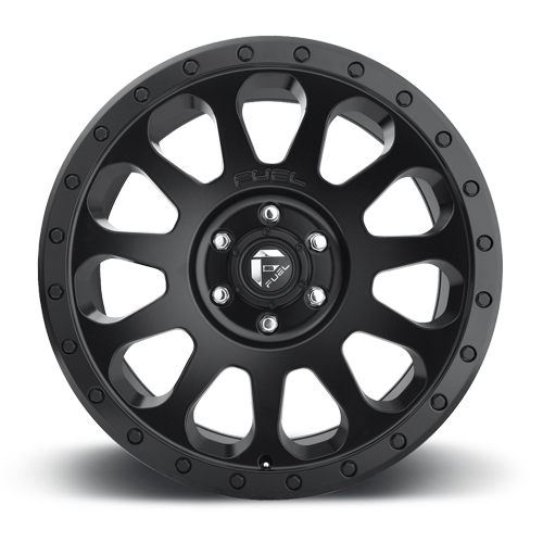 Aluminum Wheels 17X8.5 Vector D579 6 On 135 Matte Black 87.1 Bore 7 Offset Fuel Off Road Wheels