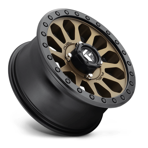 Fuel Off-Road D600 15X7 Matte Bronze Black Bead Ring 4x156 +13mm