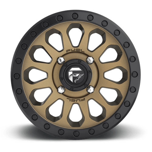Fuel Off-Road D600 15X7 Matte Bronze Black Bead Ring 4x156 +13mm