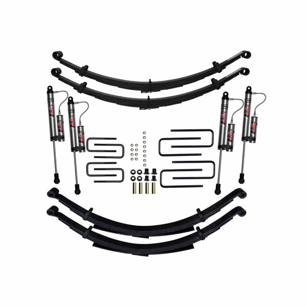 Skyjacker 72-74 Dodge Ramcharger 6 In Susp Lift Kit W/ Adx M2.0 Alum Monotube Shocks - D600AKS-XM