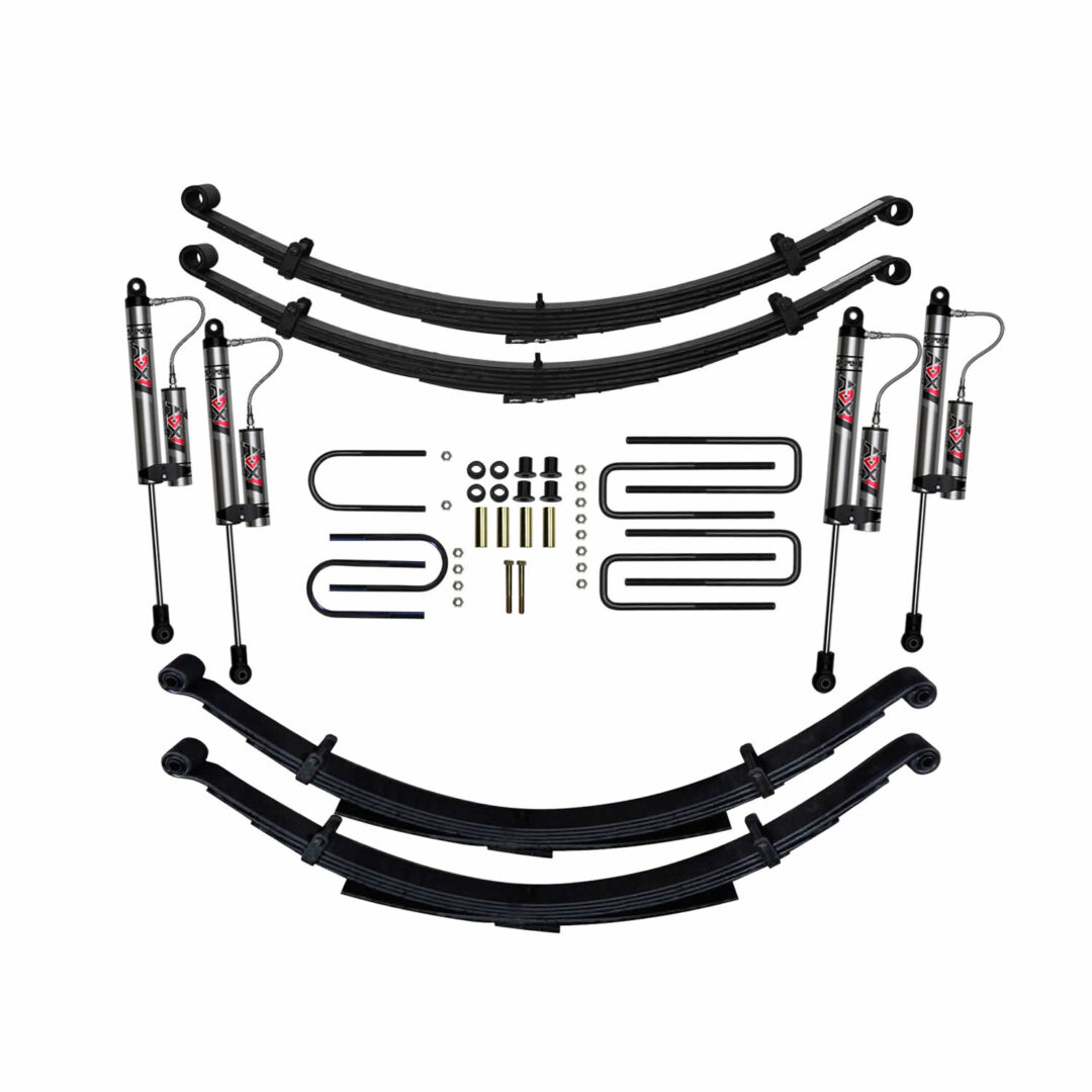 Skyjacker 75-93 Dodge W100 6 In Susp Lift Kit W/ Adx M2.0 Alum Monotube Shocks