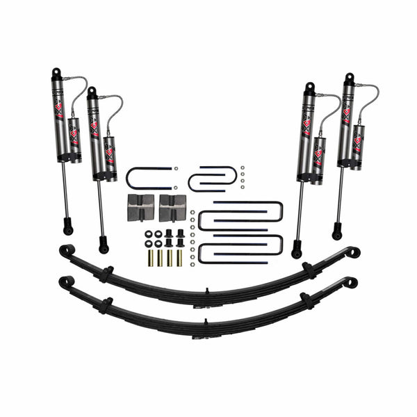 Skyjacker 75-93 Dodge Plymouth 6 In Susp Lift Kit W/ Adx M2.0 Alum Monotube Shocks
