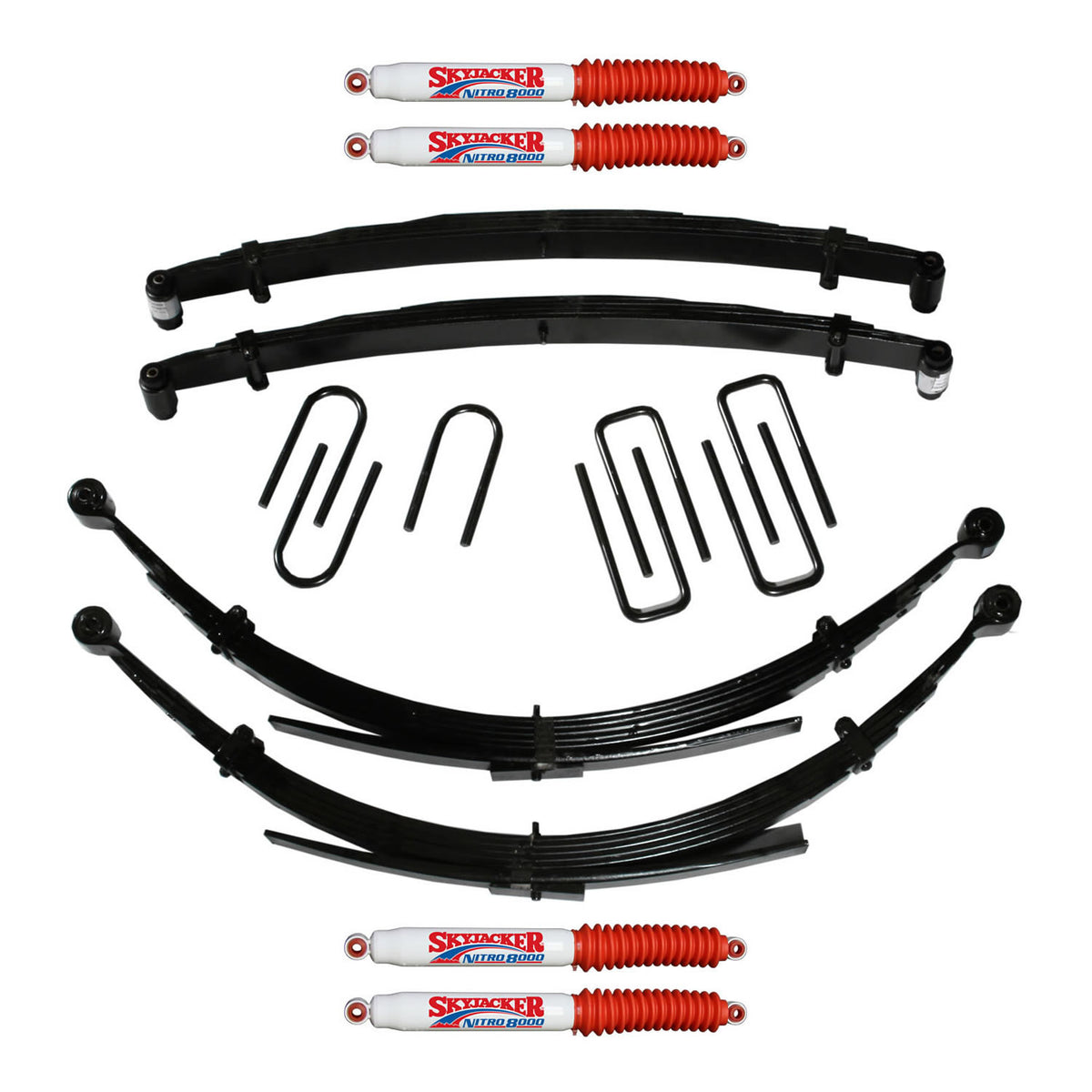 Skyjacker 6"SYS,87-91DGE CUM,4 NITROS - D600CDKS6-N