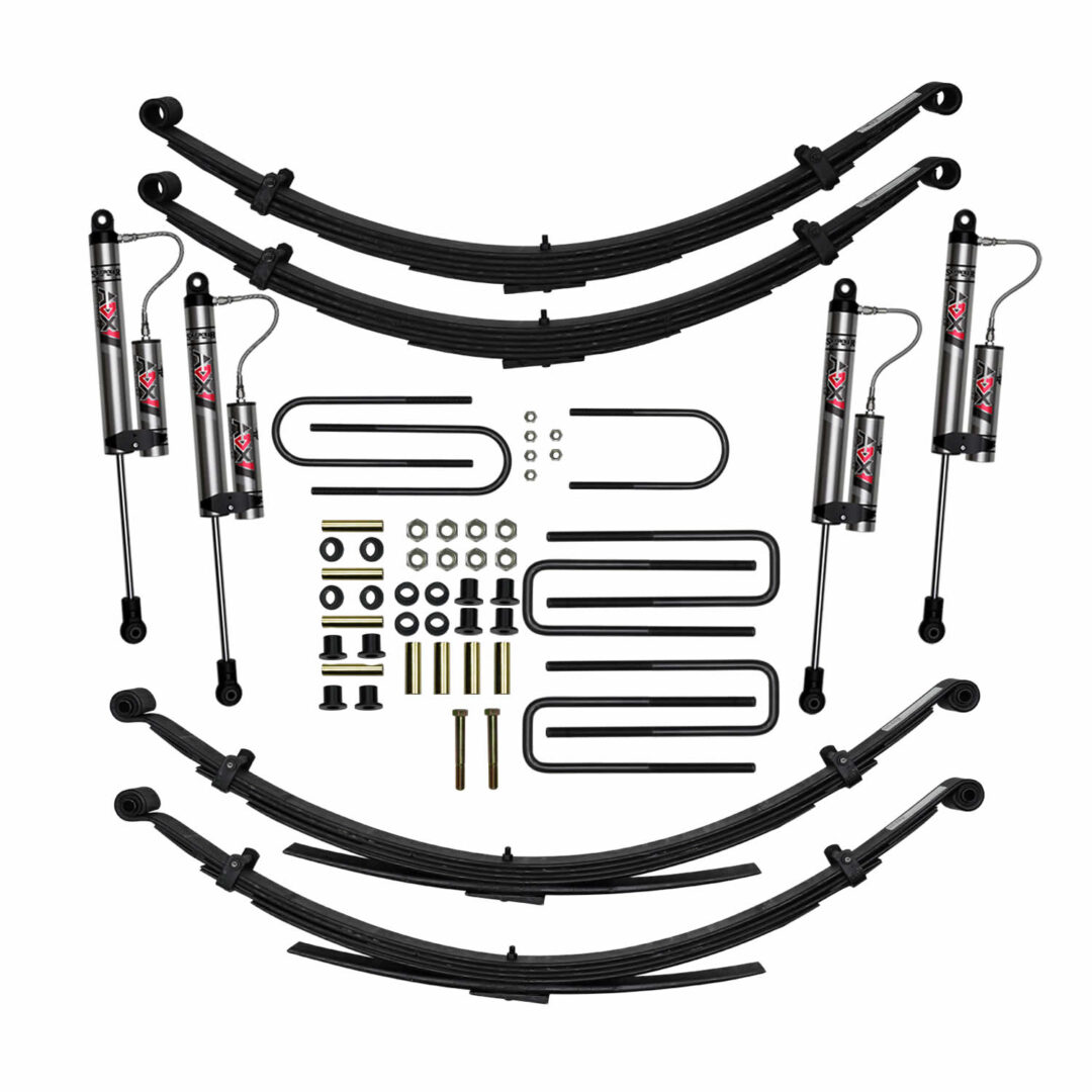 Skyjacker 75-93 Dodge W300 6 In Suspension Lift Kit W/ Adx M2.0 Alum Monotube Shocks - D600CKS-XM