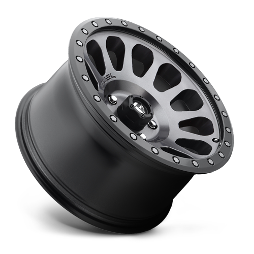 Aluminum Wheels 18X9 Vector D601 5 On 150 Anthracite Gray Black Bead Ring 110.3 Bore 1 Offset Fuel Off Road Wheels