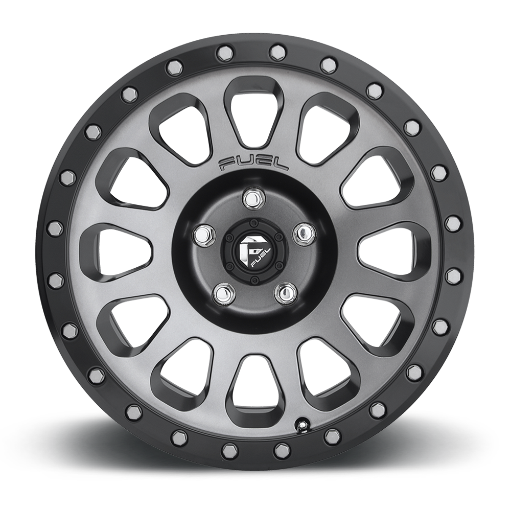 Aluminum Wheels 20X9 Vector D601 6 On 135 Anthracite Gray Black Bead Ring 87.1 Bore 20 Offset Fuel Off Road Wheels