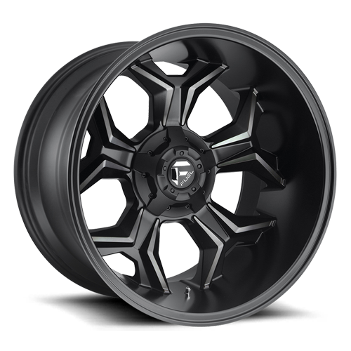 Fuel Off-Road Aluminum Wheels 20X9 Matte Black/Machined Dark Tint Avenger D605