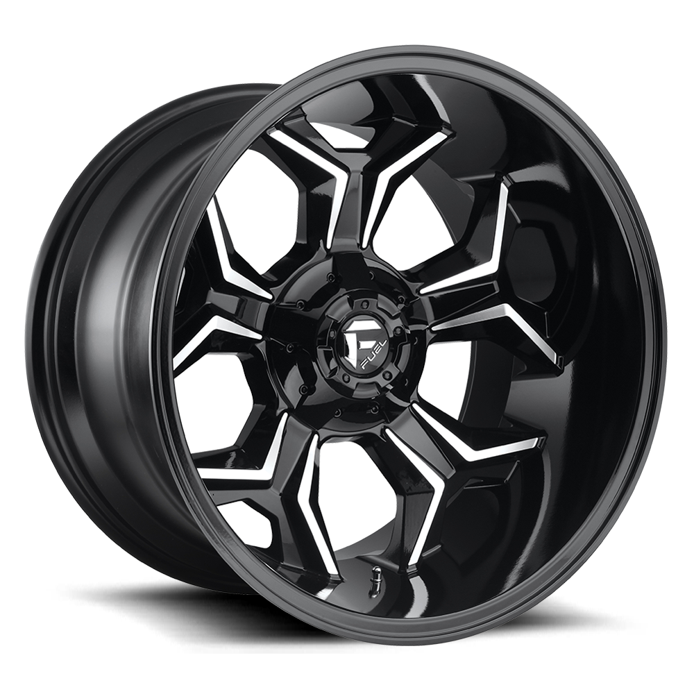 Fuel Off-Road Aluminum Wheels 20X9 Avenger D605 Matte Black/Machined Dark Tint Avenger D606