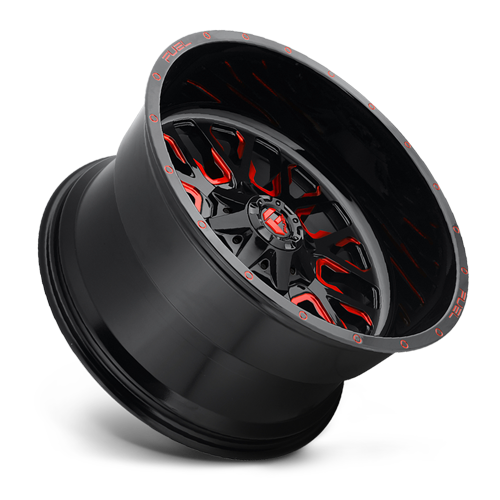 Aluminum Wheels 18X9 Stroke D612 6 On 135/6 On 139.7 Gloss Red Milled 106.3 Bore 20 Offset Fuel Off Road Wheels
