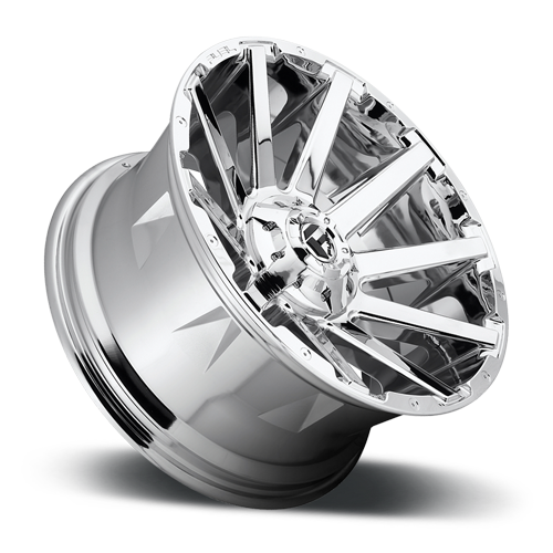 Aluminum Wheels 20X10 Contra D614 8 On 180 Chrome 124.3 Bore -18 Offset Multi Spoke Fuel Off Road Wheels
