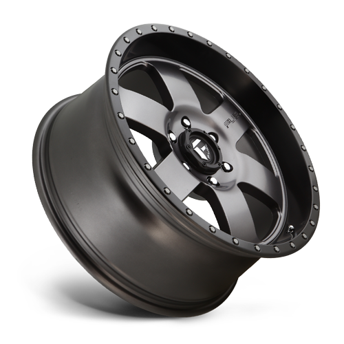 Aluminum Wheels 20X9 Podium D619 6 On 139.7 Anthracite/Black Lip 108 Bore 1 Offset Fuel Off Road Wheels