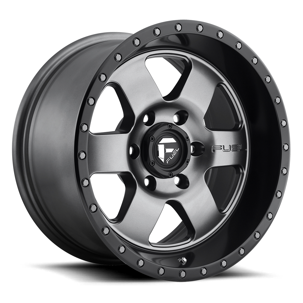 Fuel Off-Road Aluminum Wheels 20X9 Podium D619 Anthracite/Black Lip