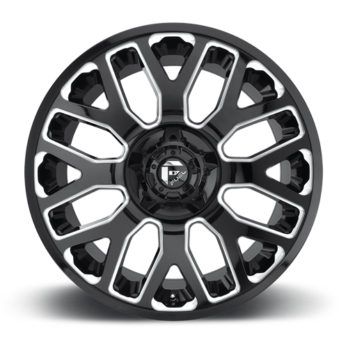Aluminum Wheels 20X9 Warrior D623 5 On 139.7/5 On 150 Gloss Black Milled 110.3 Bore 20 Offset Fuel Off Road Wheels
