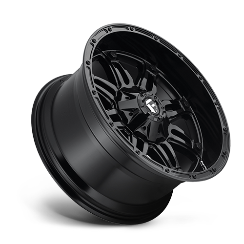 Aluminum Wheels 20X9 Hostage D625 6 On 135/6 On 139.7 Gloss Black 106.4 Bore -12 Offset Fuel Off Road Wheels