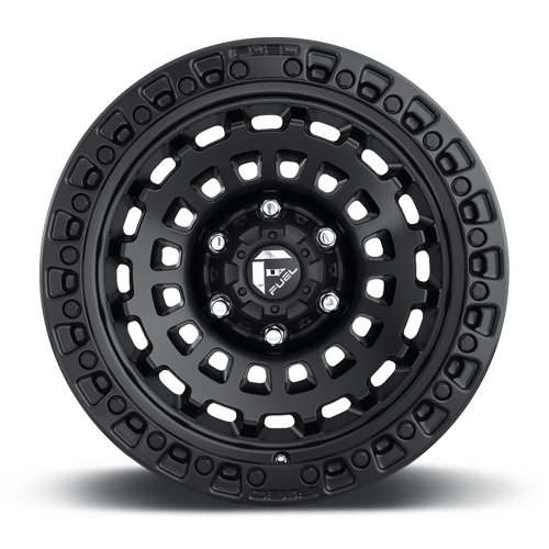 Aluminum Wheels 18X9 Zephyr D633 6 On 139.7 Matte Black 106.1 Bore -12 Offset Fuel Off Road Wheels