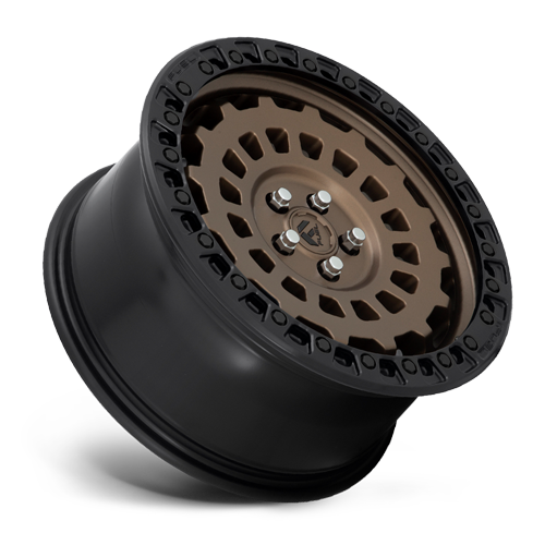 Aluminum Wheels 18X9 Zephyr D634 5 On 150 Matte Bronze W/Black Bead Ring 110.1 Bore 1 Offset Fuel Off Road Wheels