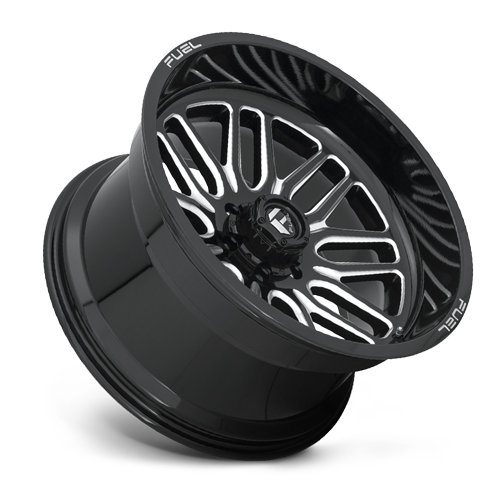 Aluminum Wheels 20X10 Ignite D662 8 On 180 Gloss Black Milled 124.3 Bore -18 Offset Fuel Off Road Wheels
