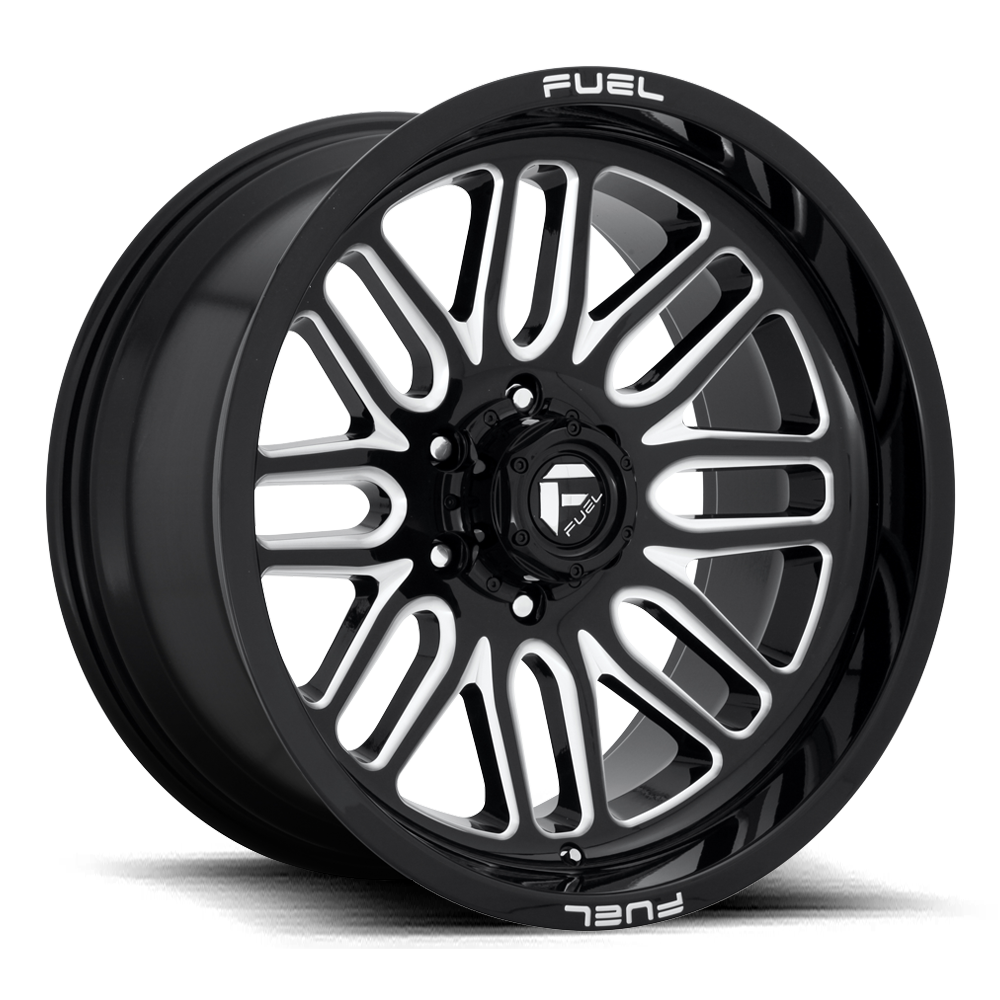 Fuel Off-Road Aluminum Wheels 22X12 Ignite D662 Gloss Black Milled