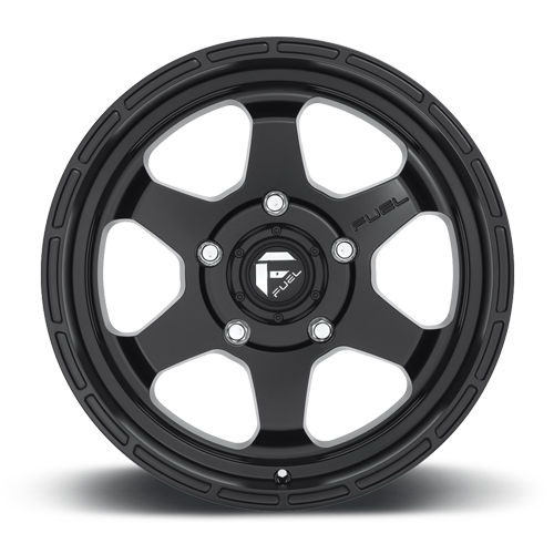 Aluminum Wheels 20X9 Shok D664 5 On 127 Matte Black 71.5 Bore 1 Offset Fuel Off Road Wheels