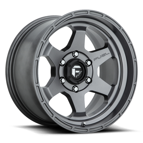 Fuel Off-Road Aluminum Wheels 18X9 Shok D665 Matte Anthracite Gray