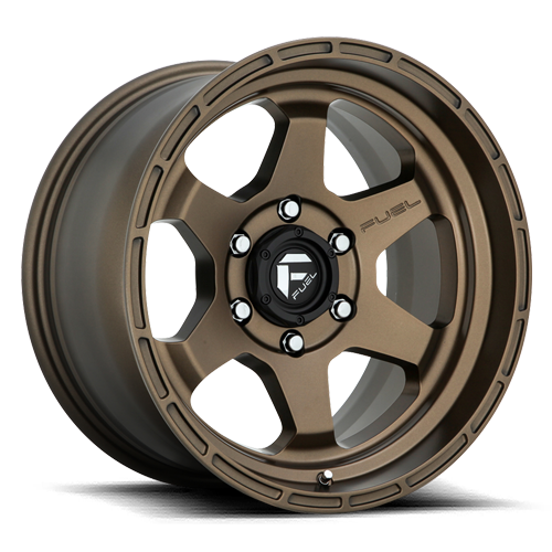 Fuel Off-Road Aluminum Wheels 17X9 Shok D666 Matte Bronze