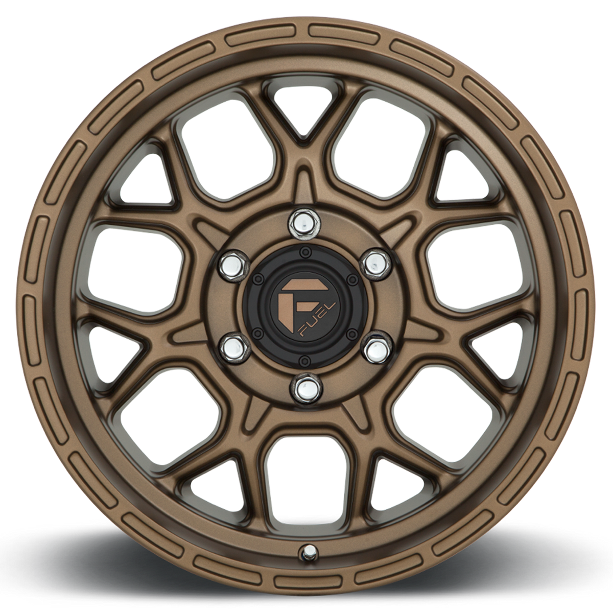 Aluminum Wheels 18X9 Tech D671 6 On 139.7 Matte Bronze 106.1 Bore 20 Offset Fuel Off Road Wheels