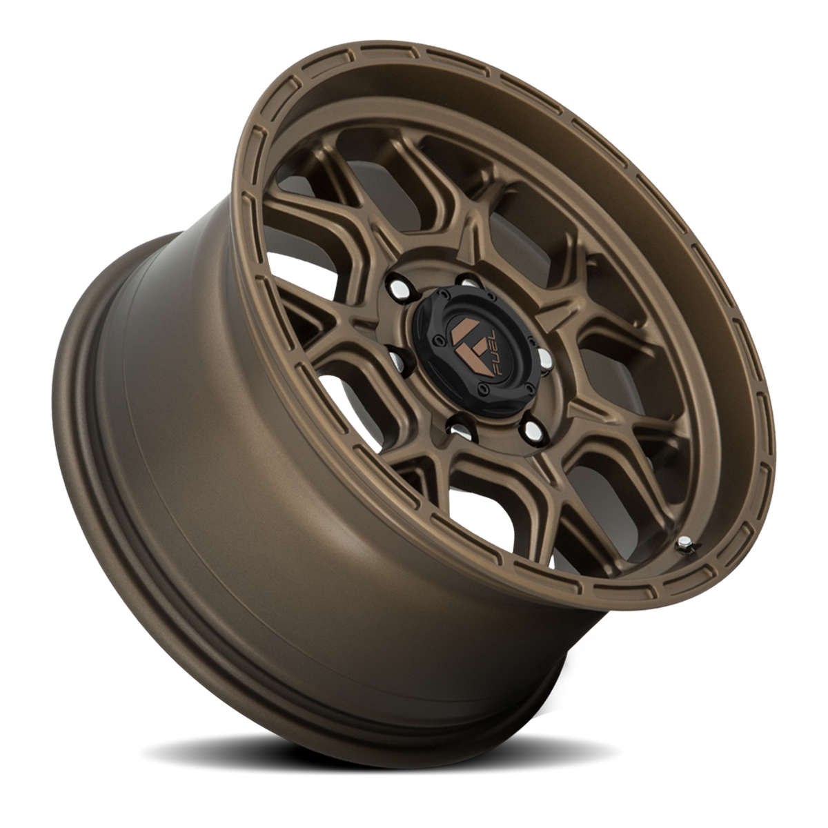 Aluminum Wheels 18X9 Tech D671 6 On 135 Matte Bronze 87.1 Bore -12 Offset Fuel Off Road Wheels