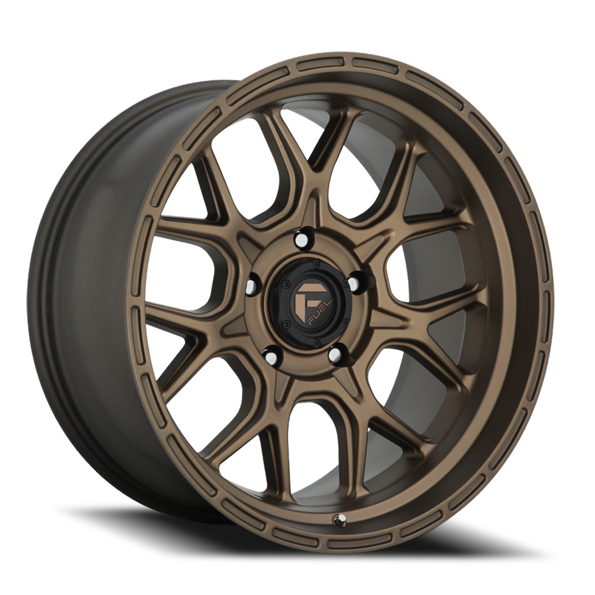 Aluminum Wheels 20X10 Tech D671 5 On 127 Matte Bronze 71.5 Bore -18 Offset Fuel Off Road Wheels