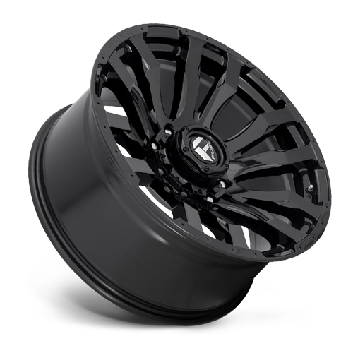 Aluminum Wheels 18X9 Blitz D675 8 On 165.1 Gloss Black 125.1 Bore 20 Offset Multi Spoke Fuel Off Road Wheels