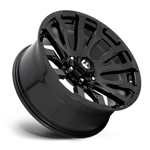 Aluminum Wheels 20X12 Blitz D675 6 On 135 Gloss Black 87.1 Bore -44 Offset Multi Spoke Fuel Off Road Wheels