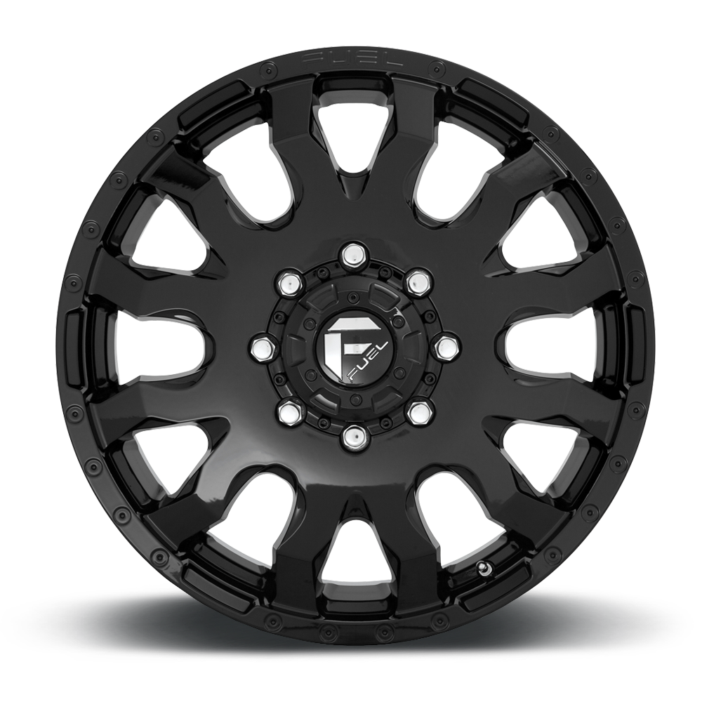 Dually Wheels 20X8.25 Blitz Dually D675 8 On 210 Gloss Black 154.3 Bore 105 Offset Multi Spoke Front Dually Fuel Off Road Wheels