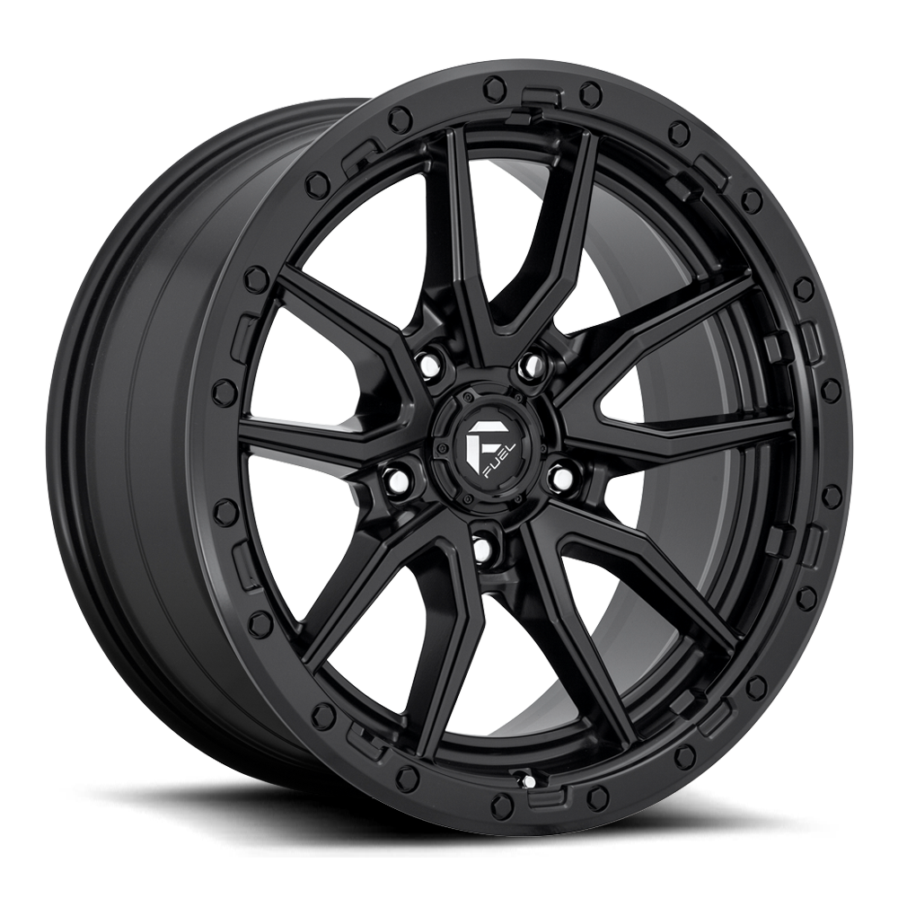 Fuel Off-Road Aluminum Wheels 20X10 Rebel D679 Matte Black