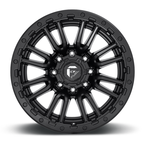 Aluminum Wheels 20X9 Rebel D679 8 On 170 Matte Black 125.1 Bore 1 Offset Fuel Off Road Wheels