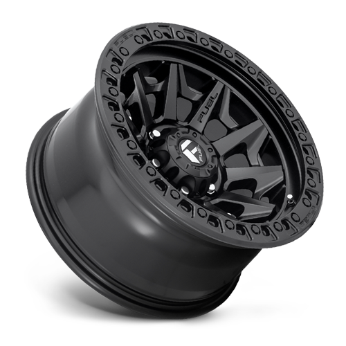 Aluminum Wheels 17X9 Covert D694 6 On 135 Matte Black 87.1 Bore 1 Offset Multi Spoke Fuel Off Road Wheels