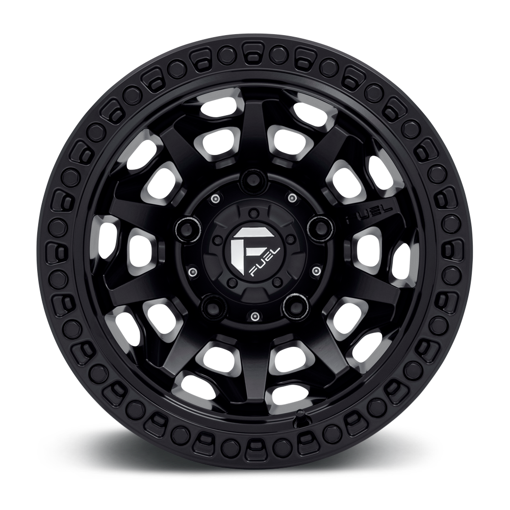 Aluminum Wheels 20X10 Covert D694 5 On 127 Matte Black 71.5 Bore -18 Offset Multi Spoke Fuel Off Road Wheels