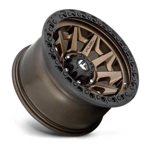 Aluminum Wheels 20X10 Covert D696 6 On 139.7 Matte Bronze Black Bead Ring 106.1 Bore -18 Offset Multi Spoke Fuel Off Road Wheels