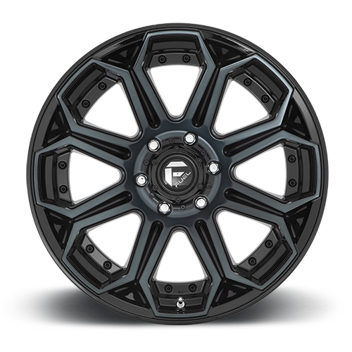 Aluminum Wheels 20X9 Siege D704 6 On 139.7 Gloss Black Machined Double Dark Tint 106.1 Bore 20 Offset Fuel Off Road Wheels