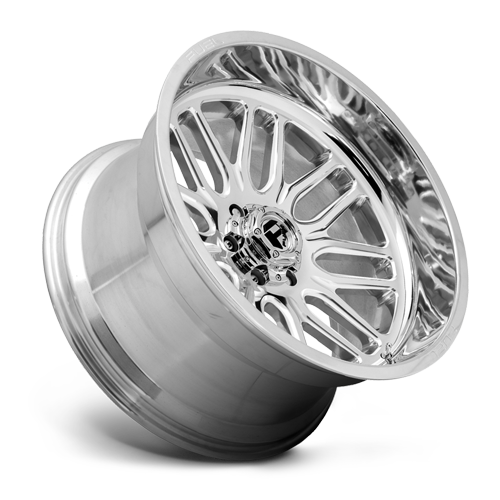 Aluminum Wheels 22X12 Ignite D721 8 On 170 High Luster Polished 125.1 Bore -43 Offset Fuel Off Road Wheels